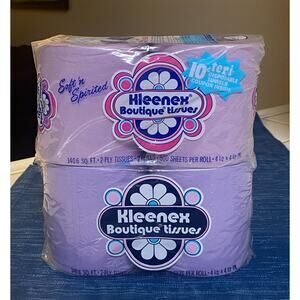 Vtg Purple Toilet Paper Roll Kleenex Boutique Tissues Movie Prop 1972 Mod Boho
